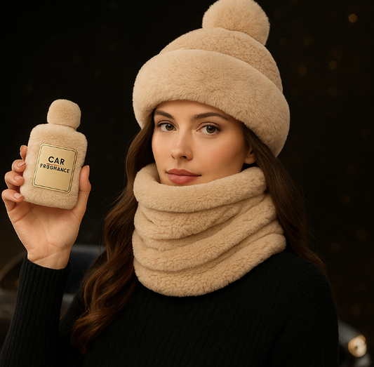 Gorro + Cuello Tela Premium 🤩
